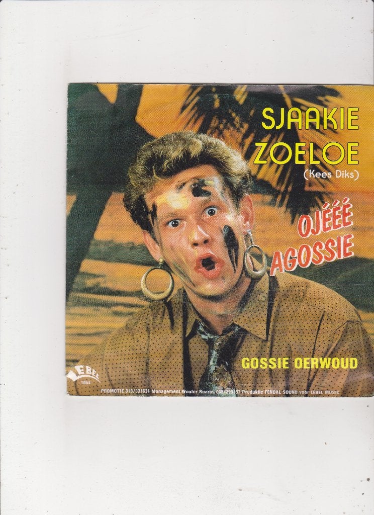 Single Sjaakie Zoeloe - Ojééé agossie, Cd's en Dvd's, Ophalen of Verzenden, Gebruikt, Nederlandstalig