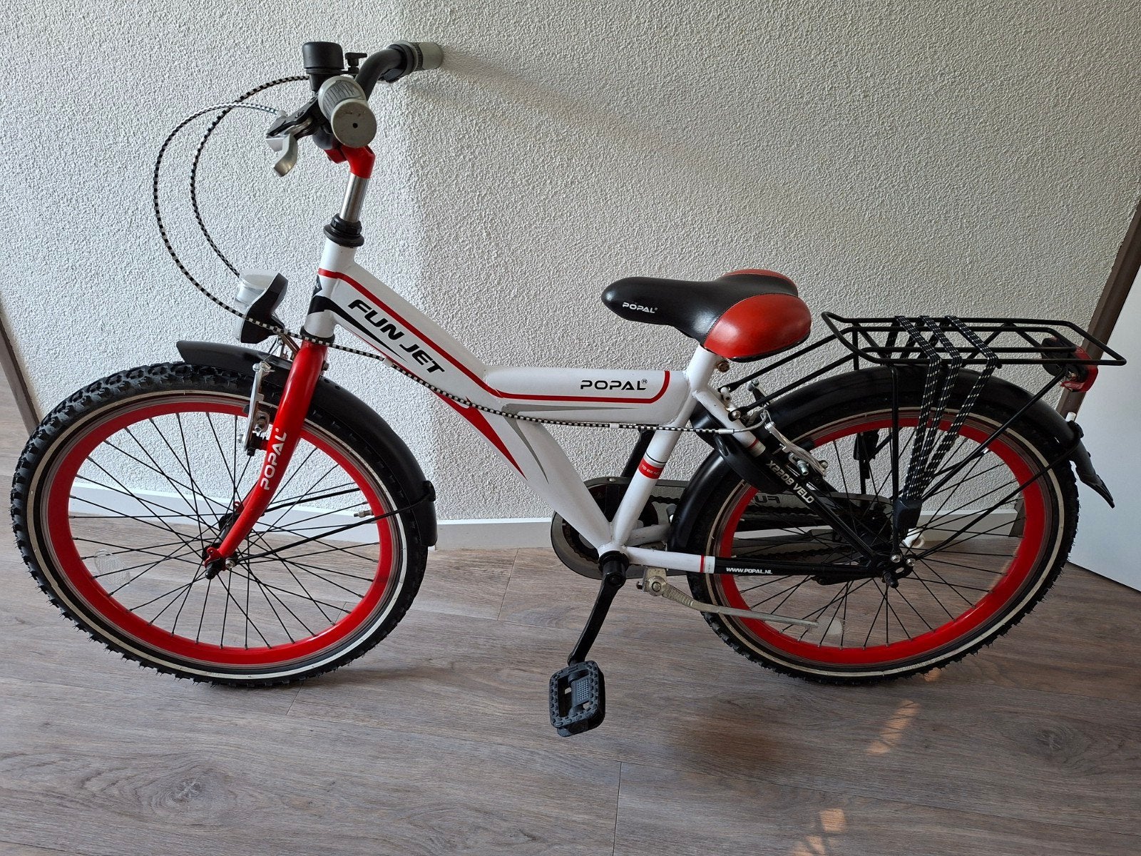 zeer nette jongens fiets 22 inch popal stevige merk fiets, Ophalen, Gebruikt, 22 inch, Handrem