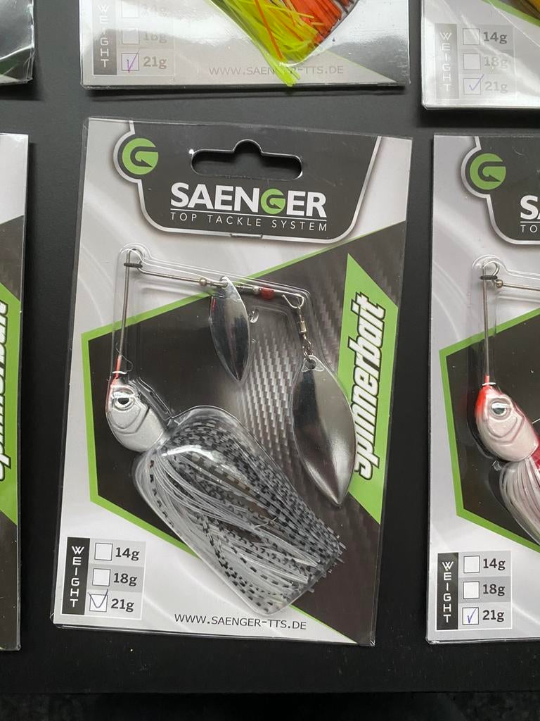 Saenger spinnerbaits 21gr (diverse soorten), D, Overige typen, Nieuw, Ophalen of Verzenden