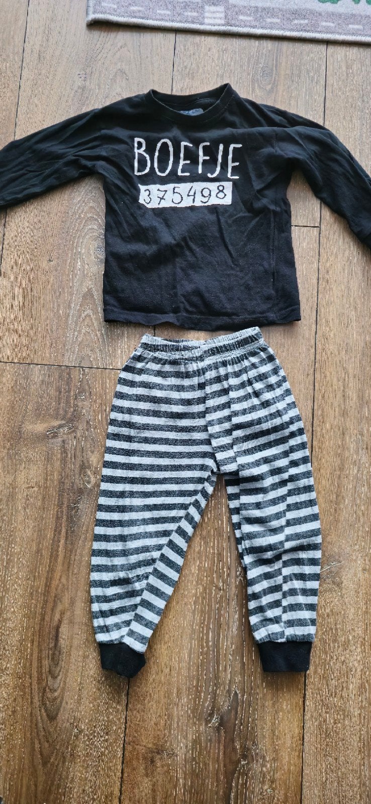 Pyjama 'boefje' maat 92, Ophalen of Verzenden, Gebruikt, Jongen, Nacht- of Onderkleding