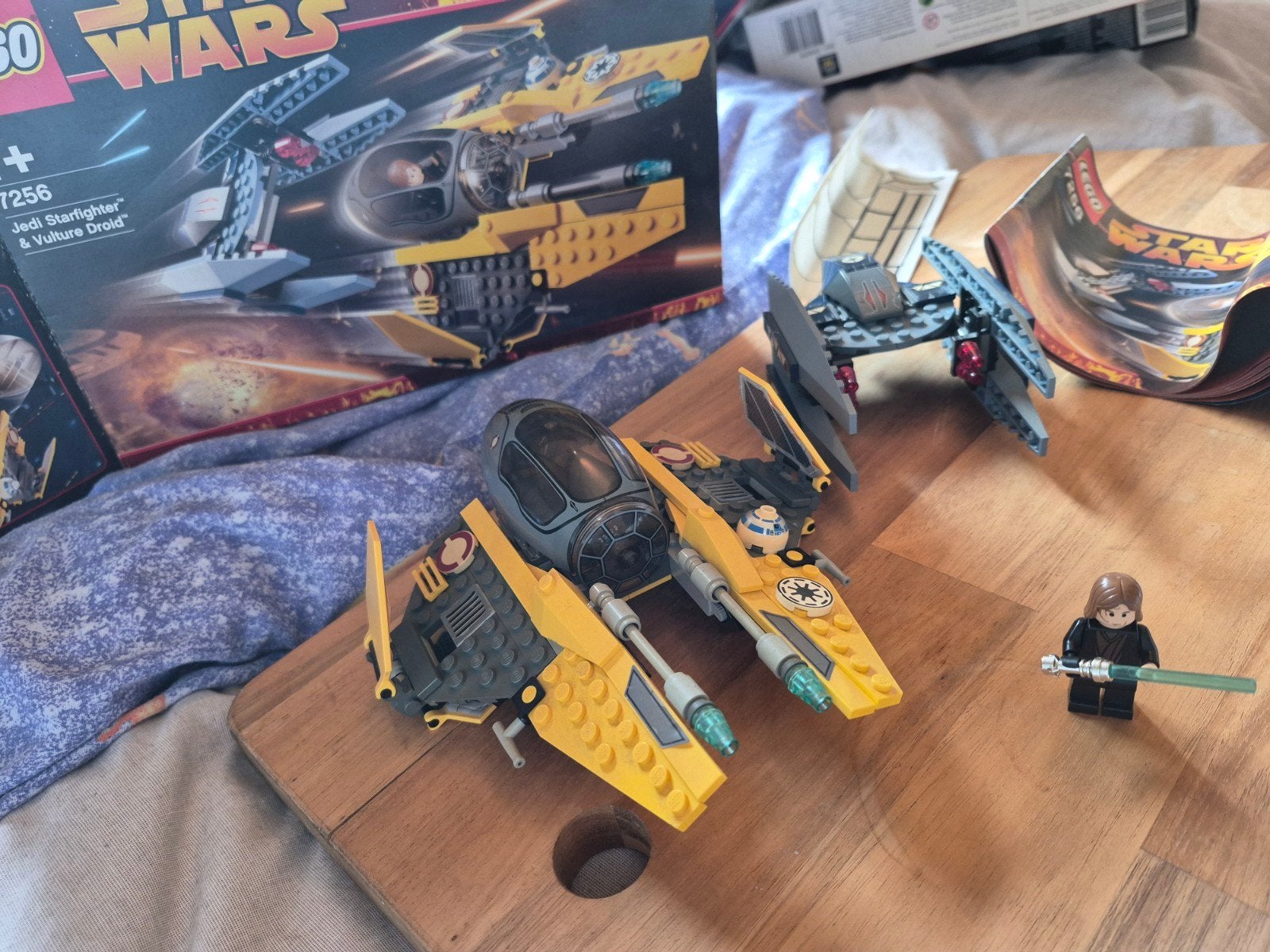 Lego Star Wars 7256 Jedi Starfighter en Vulture Droid, Kinderen en Baby's, Gebruikt, Star Wars, Lego, Ophalen of Verzenden