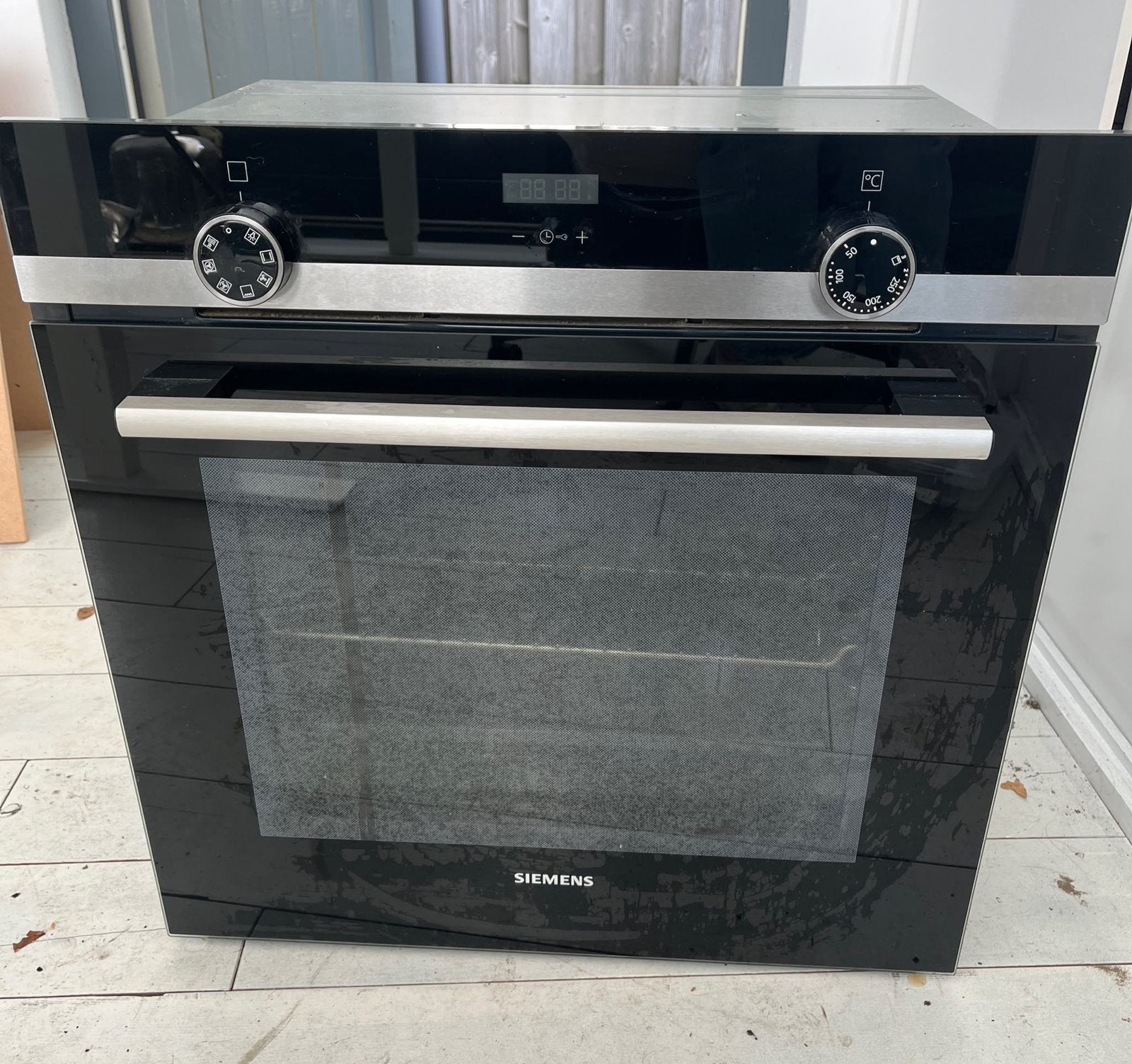 Siemens oven te koop, 60x60 cm, werkt uitstekend, Witgoed en Apparatuur, Ophalen, Gebruikt, Oven, Hete lucht