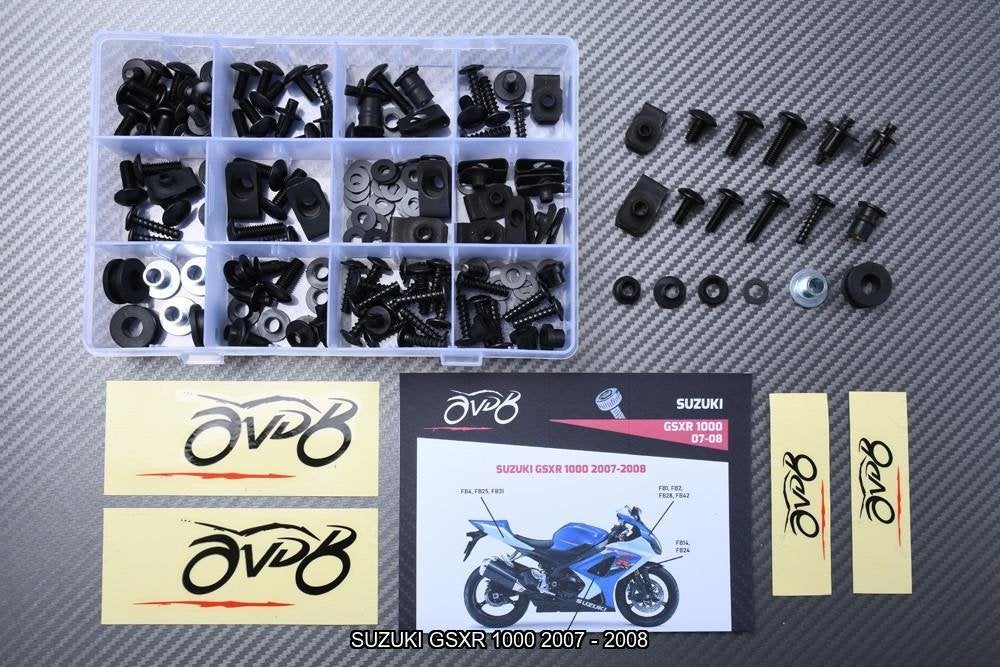 Kuip bouten set voor SUZUKI GSXR 1000 2007 - 2008, Ophalen of Verzenden, Nieuw