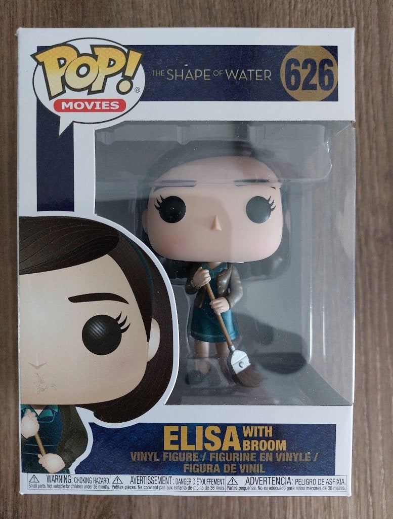 Funko Pop - 626 - Elisa With Broom (The Shape Of Water), Ophalen of Verzenden, Zo goed als nieuw