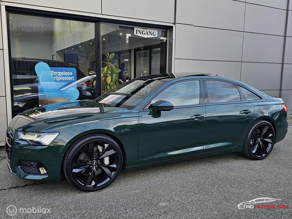 Audi A6 Limousine 50 TFSI e quattro S edition Panorama/HUD/N, Auto's, Automaat, Zwart, 4 cilinders, 1984 cc