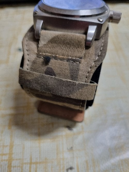 Horloge oozoo met leger bandje, Sieraden, Tassen en Uiterlijk, Overige Accessoires, Ophalen of Verzenden, 'T Olde Gre-j, Info@toldegrej.nl