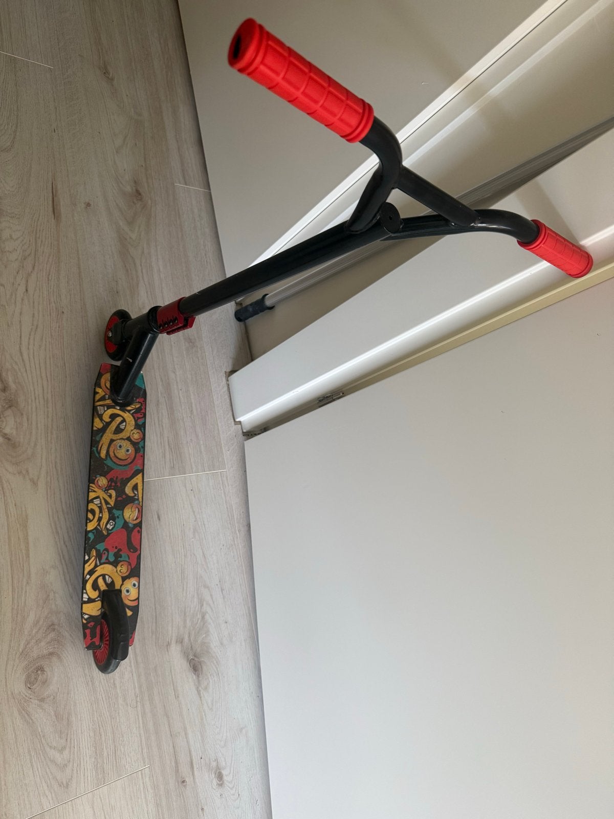Kinder step met vrolijke print, Fietsen en Brommers, Steps, Ophalen of Verzenden, Gebruikt, Gewone step