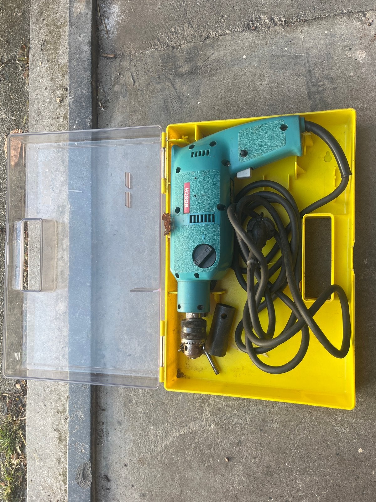 Vintage Bosch Klopboormachine E22SB - Werkt Perfect, Klopboormechanisme, Ophalen, Boormachine, Gebruikt