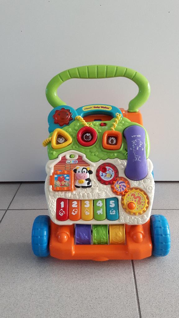 babywalker, baby walker v tech, Kinderen en Baby's, Speelgoed | Vtech, Ophalen, Gebruikt, 6 maanden tot 2 jaar