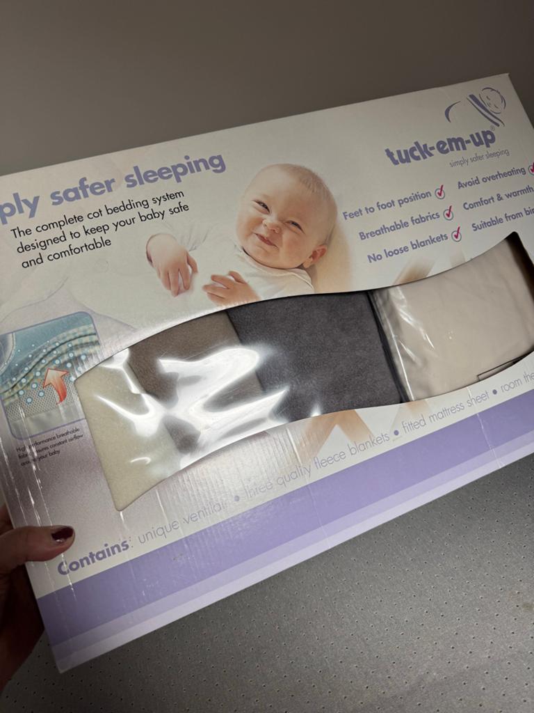 Baby veiligheid dekentjes systeem, Eenpersoons, Wit, Ophalen of Verzenden, Deken of Dekbed