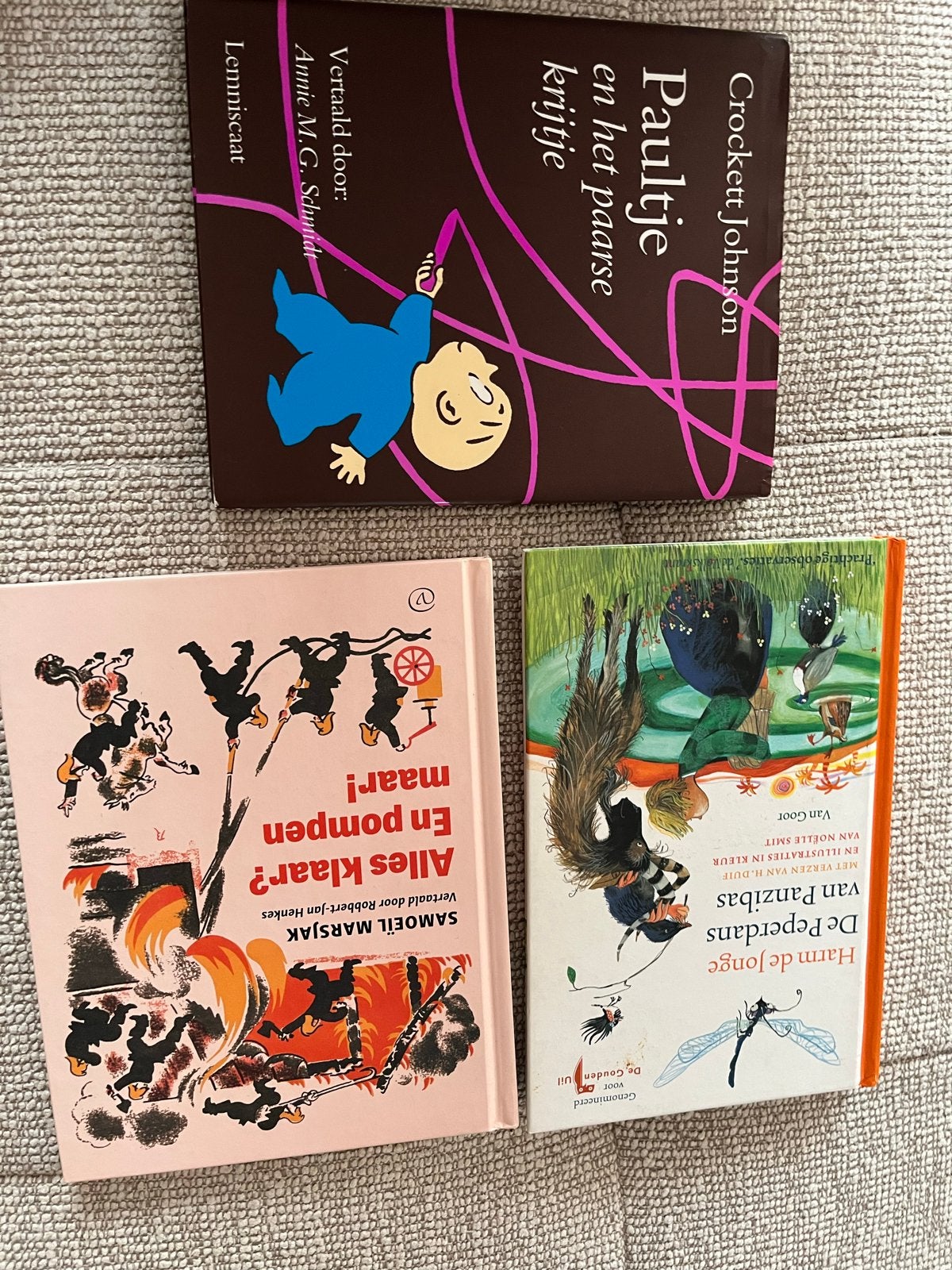 3 kinderboeken: Paul, Harm de Jongen, Alles Klaar?, Boeken, Ophalen of Verzenden, Gelezen, Sprookjes