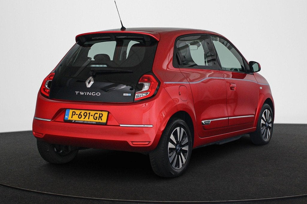 Renault Twingo Z.E. R80 Intens Lichtmetalen velgen Climate c, Automaat, Automatische klimaatregeling, Leder en Stof, Origineel Nederlands