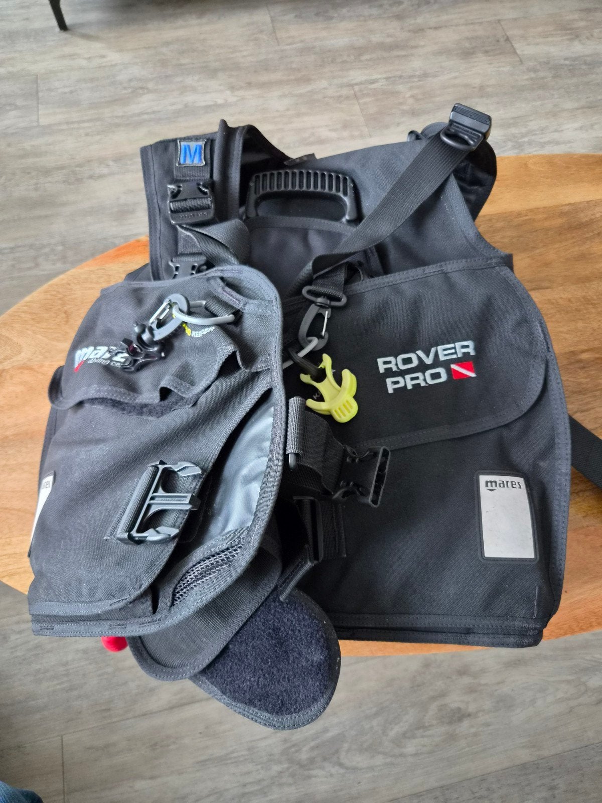 Mares Rover Pro Trimvest met loodpockets - Maat M, Ophalen, Gebruikt, Trimvest of Wing