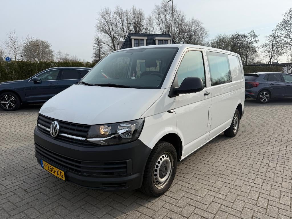 Volkswagen Transporter 2.0 D 62KW 2017 dubbelcabine, Auto's, Bestelauto's, Bedrijf, ABS, Airbags, Airconditioning, Alarm, Boordcomputer