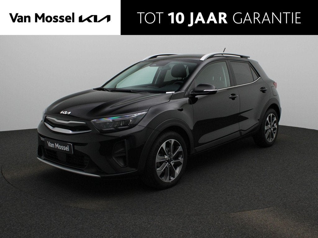 Kia Stonic Inspire 1.0T Automaat | Apple Carplay/Android Aut, Auto's, 12 maanden, Gebruikt, Zwart, 19 km/l