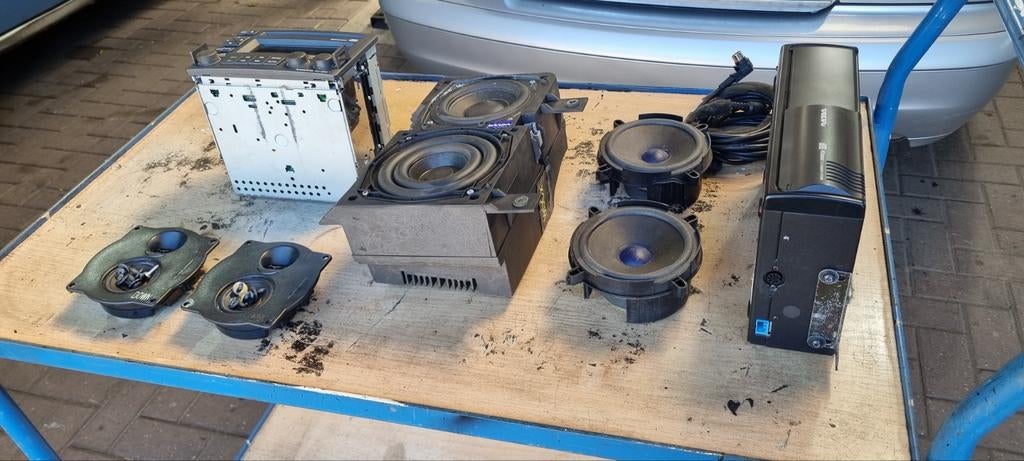 Volvo radio met navigatie set, Ophalen of Verzenden, Gebruikt