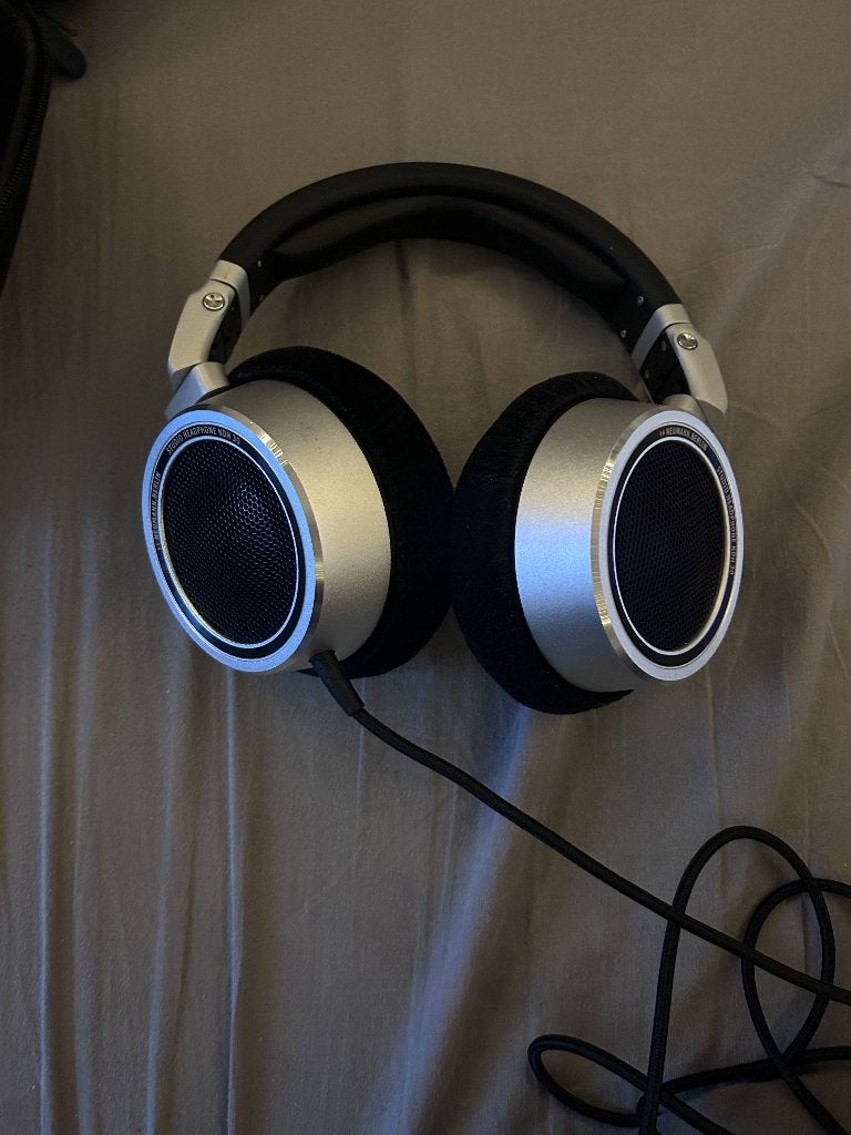 Neumann NDH 30 Open Back Studio Headphones, Zilver, Surround, Zo goed als nieuw, Studio / DJ