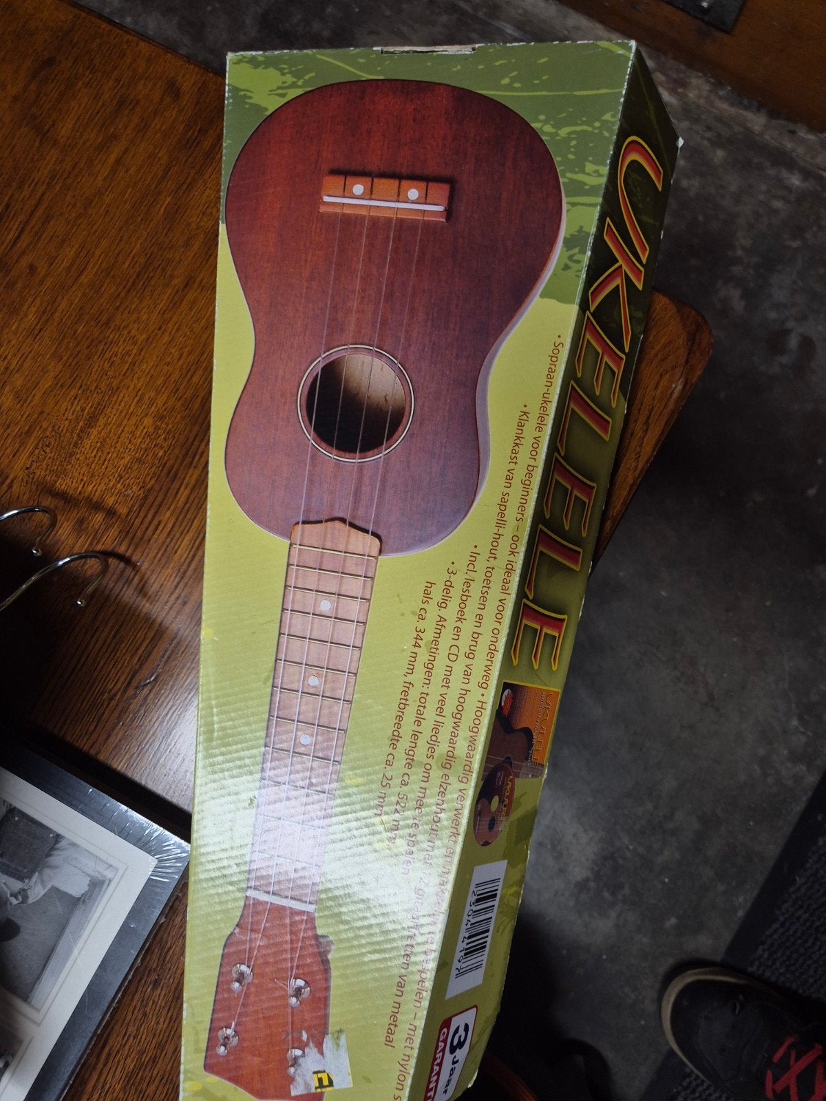 Houten ukalele, Ophalen, Zo goed als nieuw, Klassieke of Spaanse gitaar
