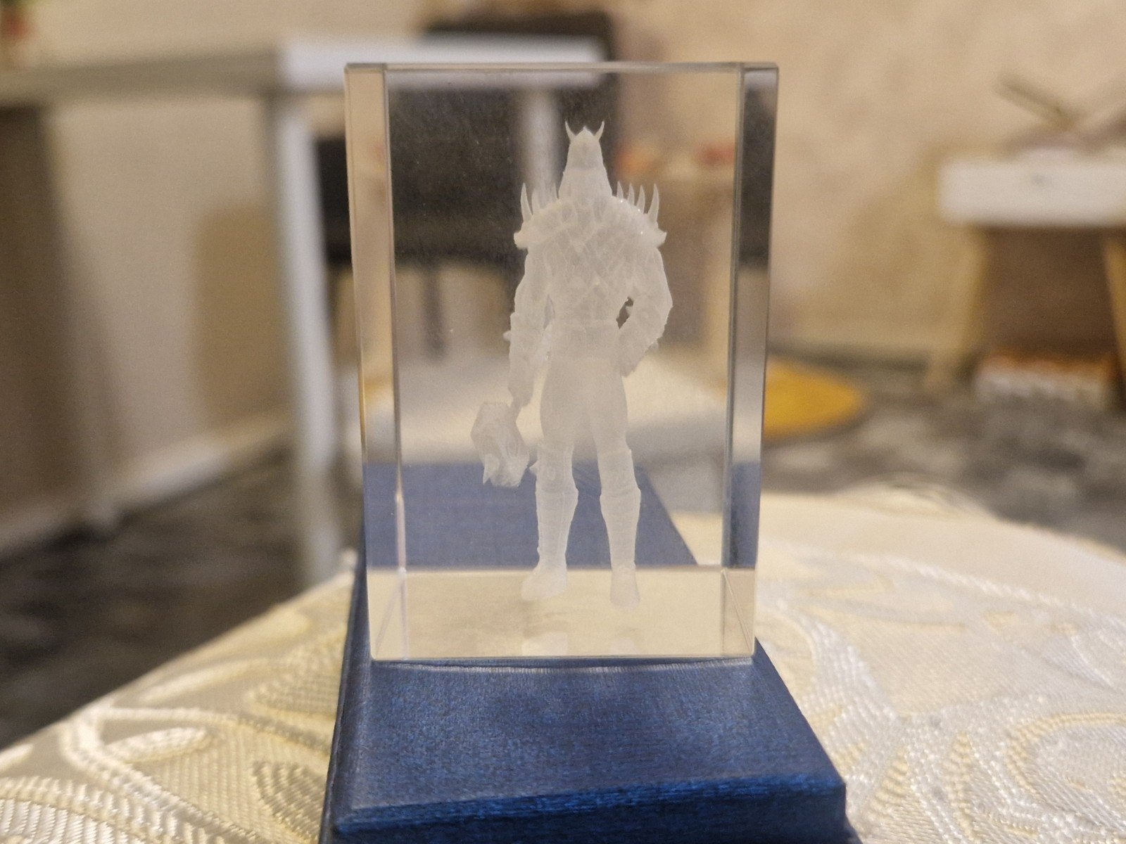 3D CRYSTAL SHAO KAHN, Ophalen of Verzenden