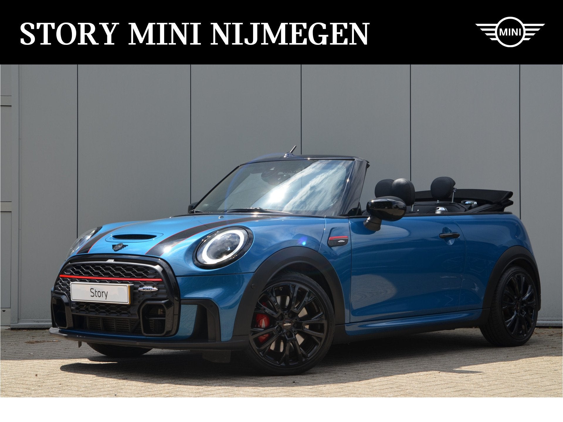 MINI Cabrio John Cooper Works Automaat / Sportstoelen / Acht
