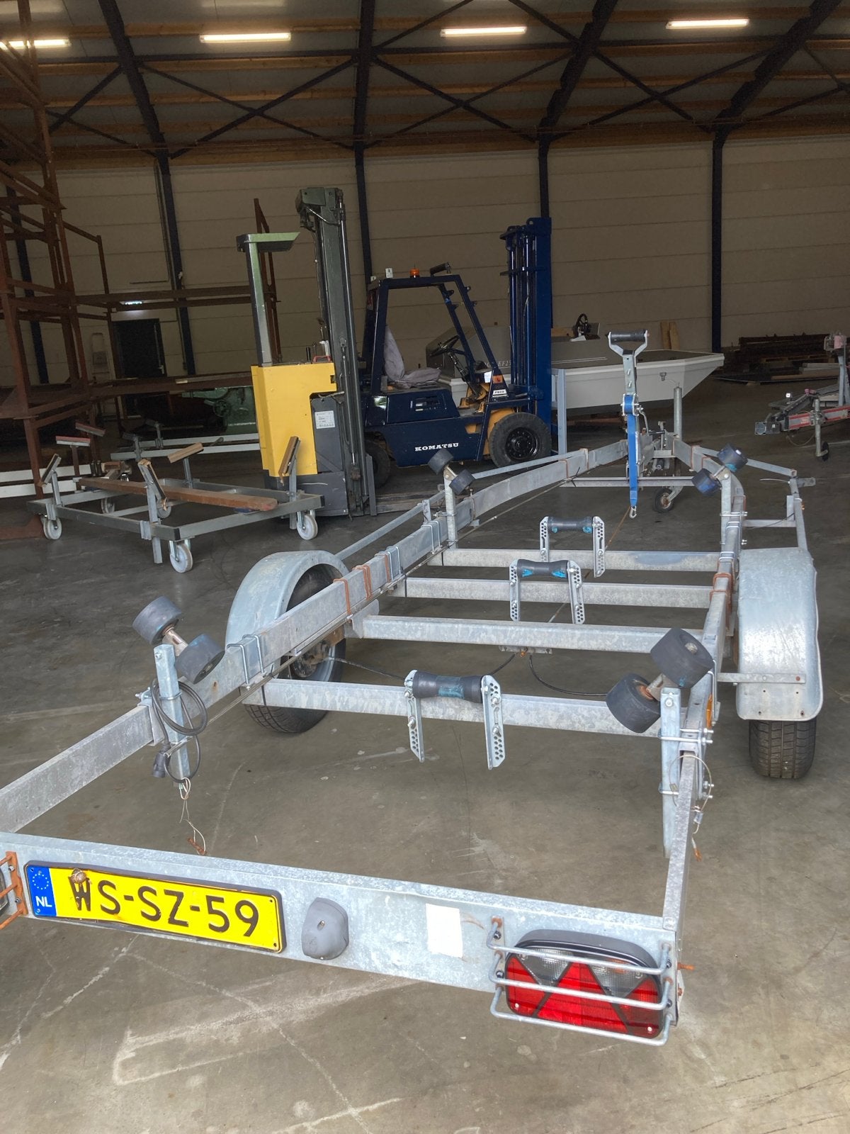 Kalf Boottrailer 1300 kg - Perfect voor uw boot, Ophalen, Minder dan 1500 kg, Gebruikt, Overige typen