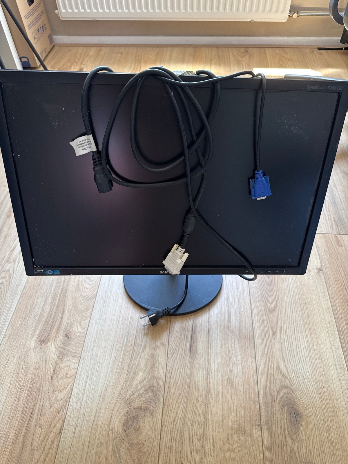 Samsung monitor (VGA/DVI) - Werking onbekend, Computers en Software, Monitoren, Gebruikt, DVI, Ophalen