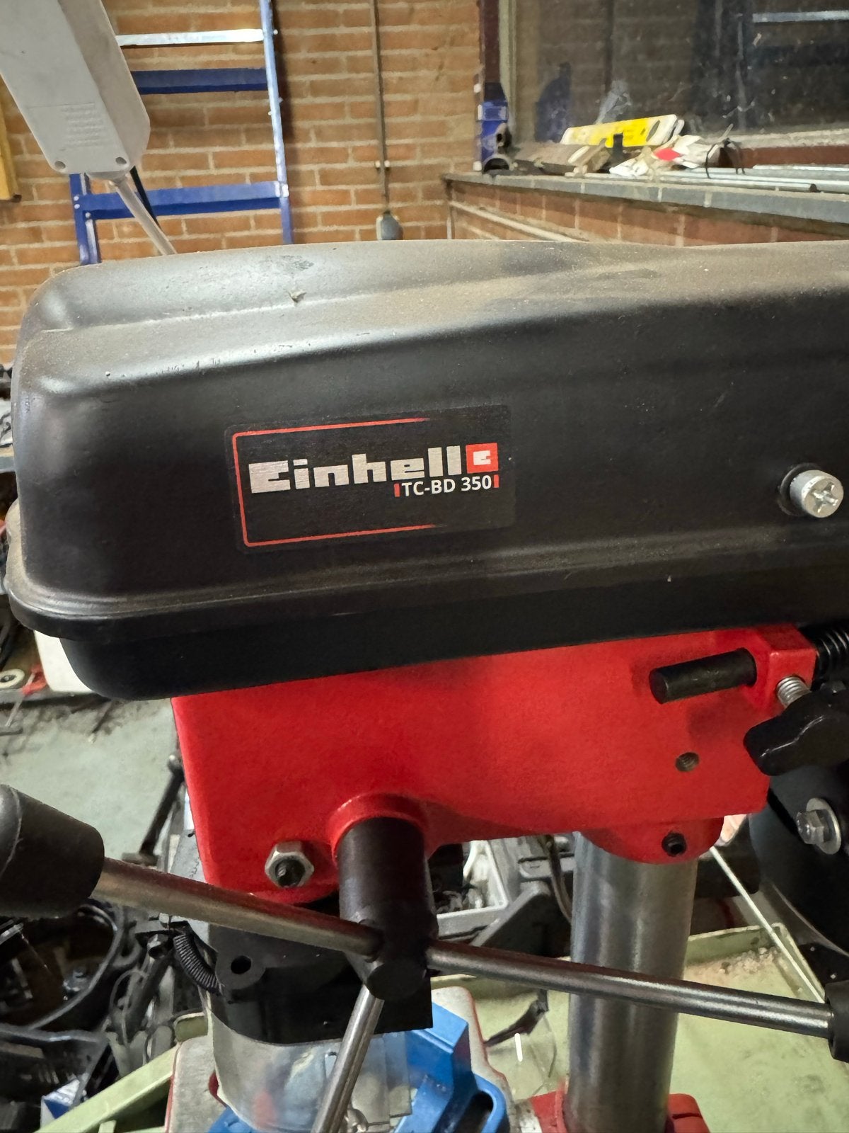 Einhell TC-BD 350 Kolomboormachine - Zo goed als nieuw, Doe-het-zelf en Verbouw, Ophalen of Verzenden, Zo goed als nieuw, Minder dan 400 watt