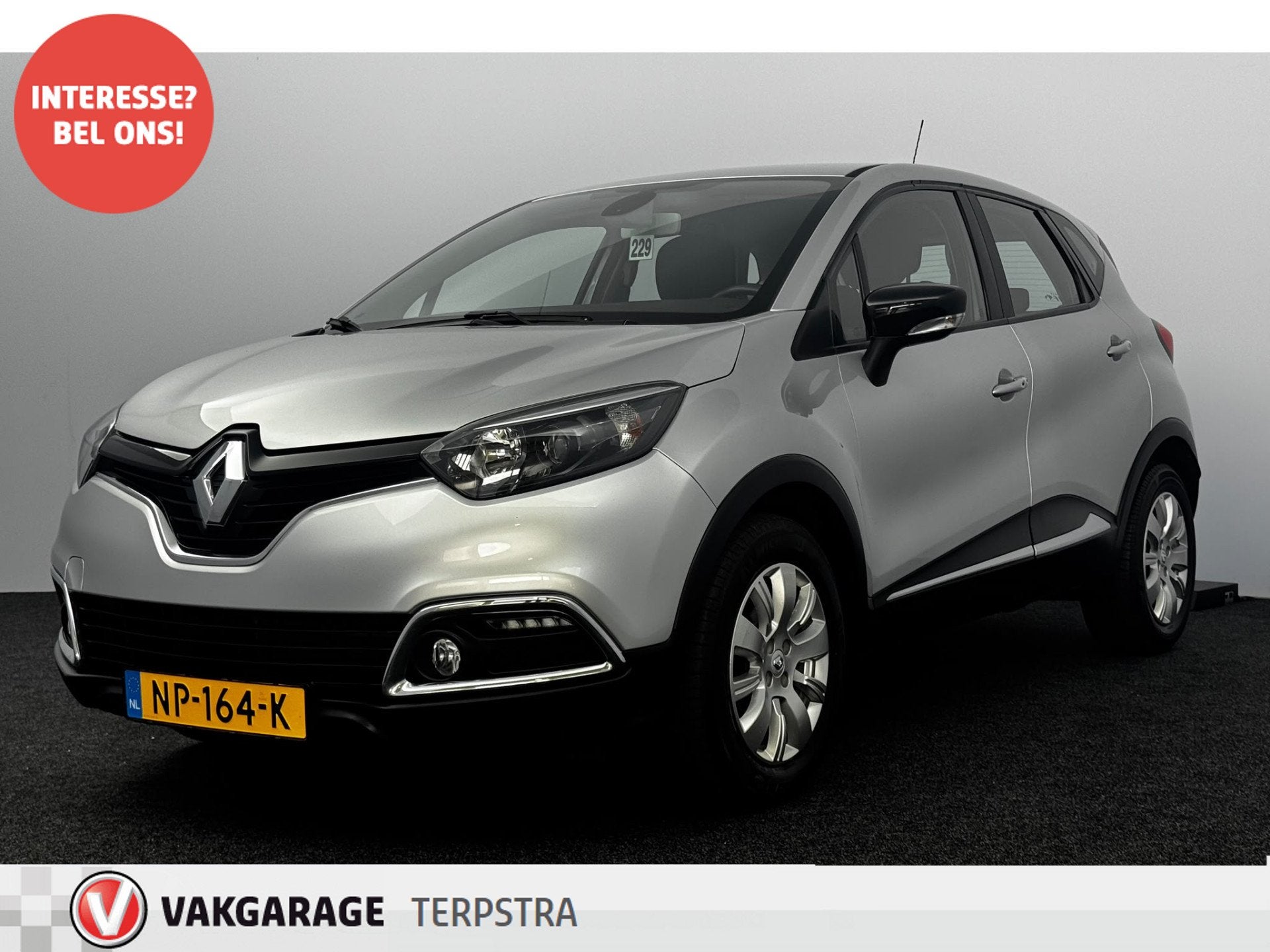 Renault Captur 0.9 TCe Dynamique /Trekhaak! /DAB+! /Navi /Cl, Auto's, Renault, Voorwielaandrijving, 898 cc, Stof, Gebruikt