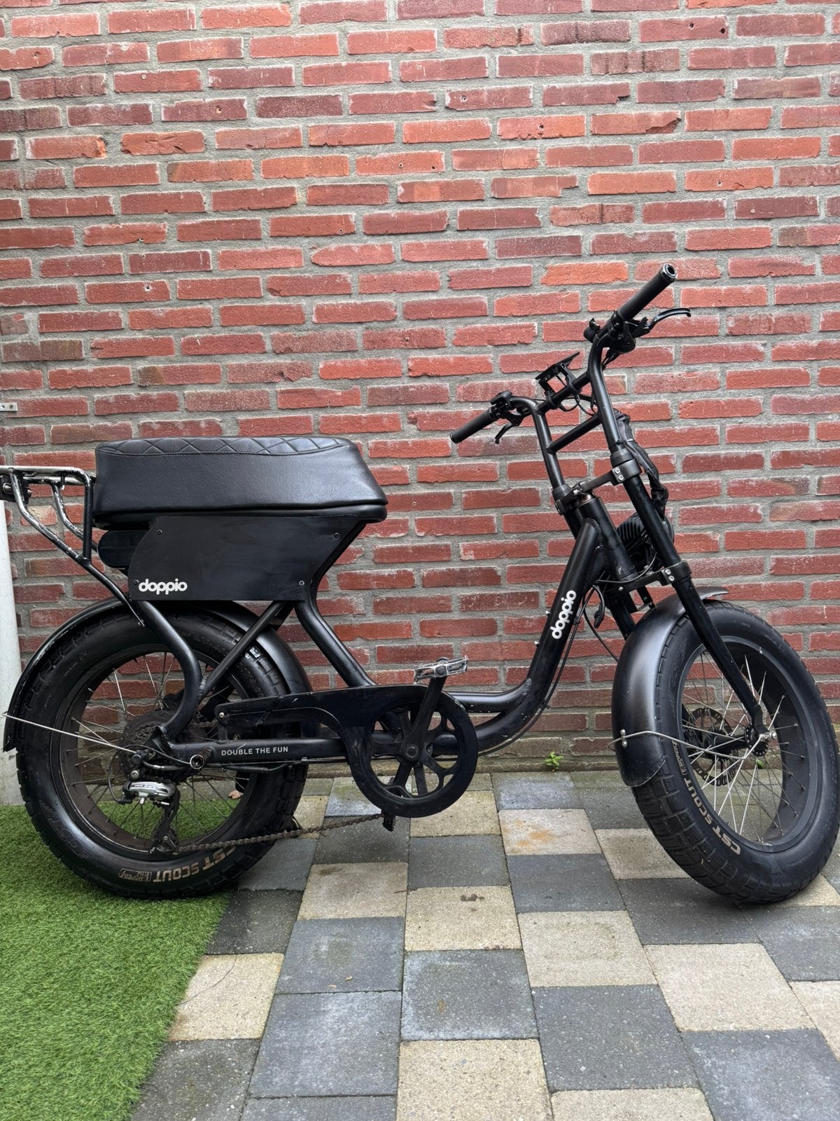 Doppio Fatbike Bafang motor / 3200km gelopen!, Fietsen en Brommers, Ophalen, Zo goed als nieuw, Overige merken