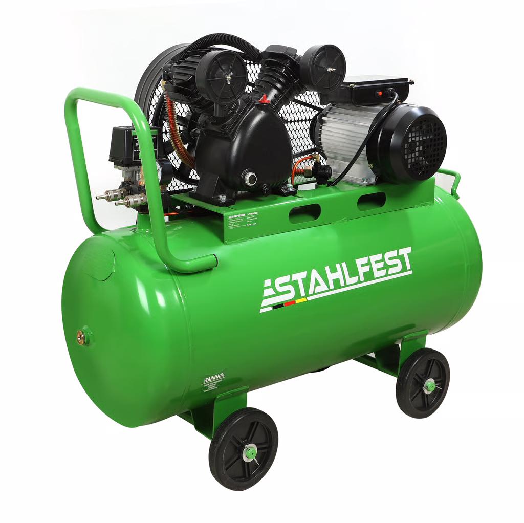 Nieuwe lucht compressor stahlfest sf2200 100 liter, Ophalen, Nieuw, Minder dan 200 liter/min