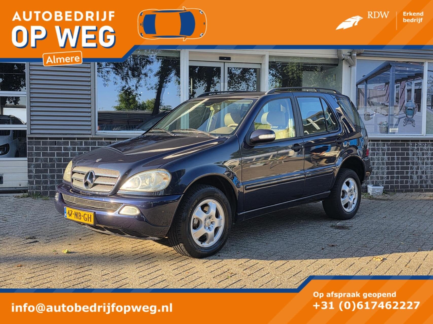 Mercedes-Benz ML 350 | Automaat | 4MATIC | V6 | Stoelverwarm, Automaat, Gebruikt, Origineel Nederlands, Bedrijf