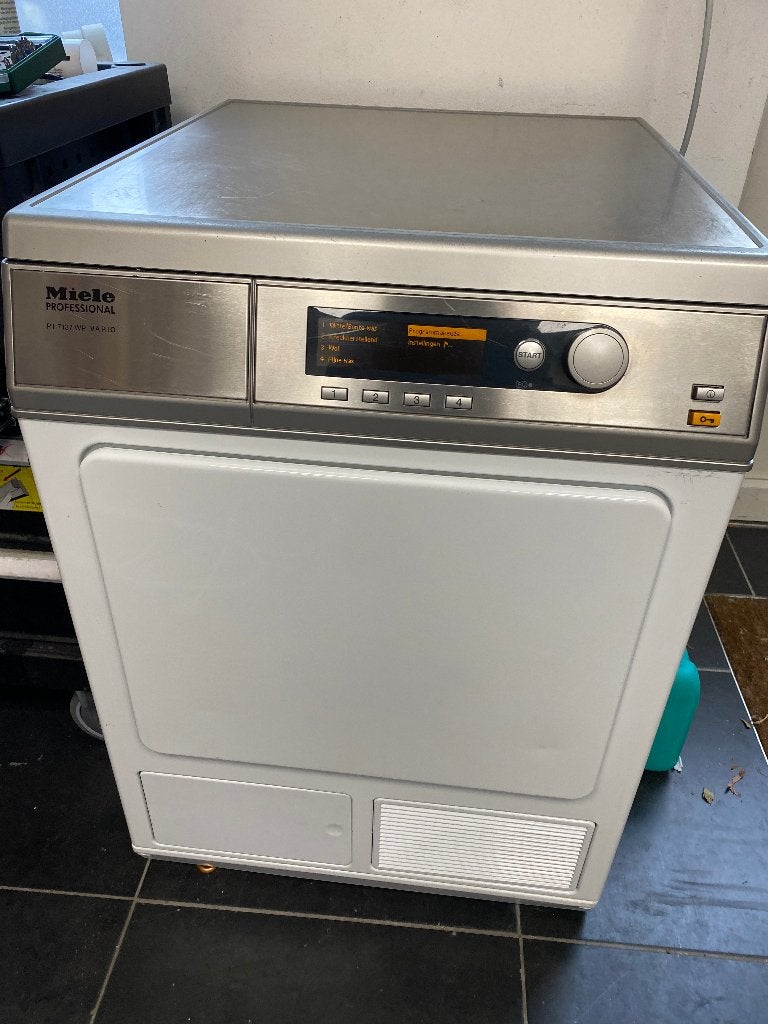 miele professional PT7135 condens, Witgoed en Apparatuur, Wasdrogers, Gebruikt, Condens, Voorlader, 8 tot 10 kg, 85 tot 90 cm