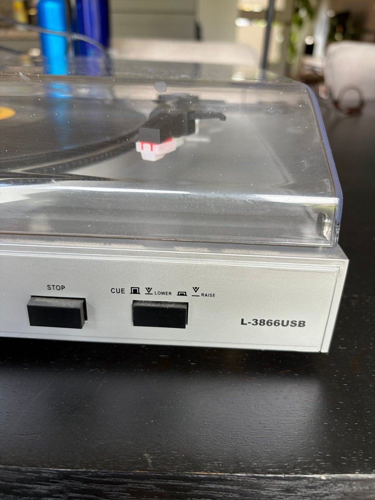 Lenco L-3866USB Platenspeler met USB-aansluiting, Zo goed als nieuw, USB-aansluiting, Platenspeler, Ophalen