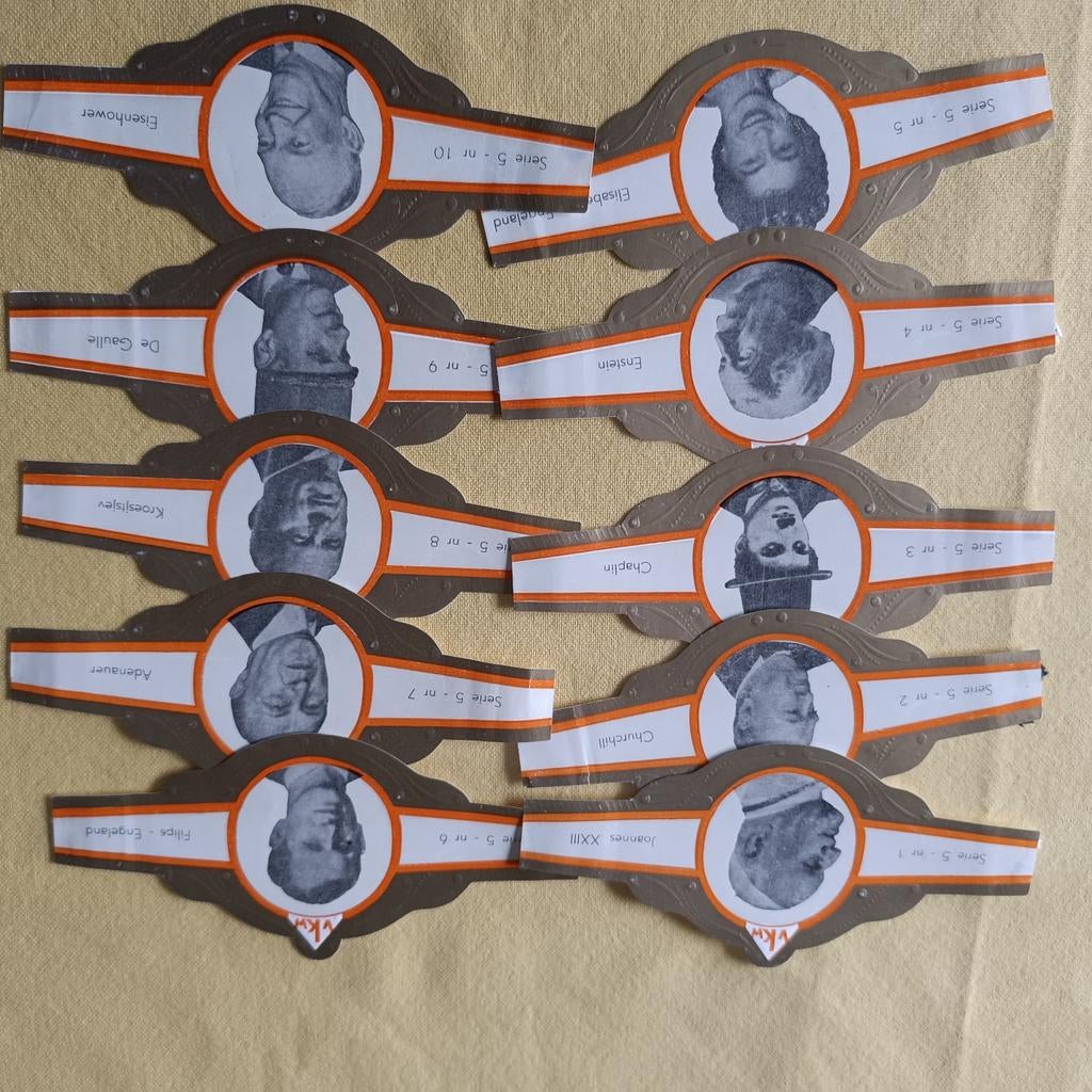 Kaveewee  reeks 2 oranje.met bekende personen, Ophalen of Verzenden
