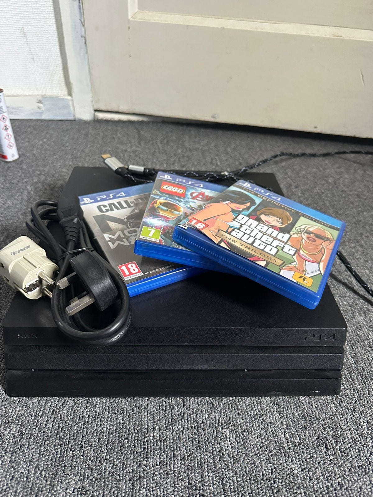 Ps4 pro goed als nieuw, Met games, Ophalen of Verzenden, Zo goed als nieuw, 1 TB