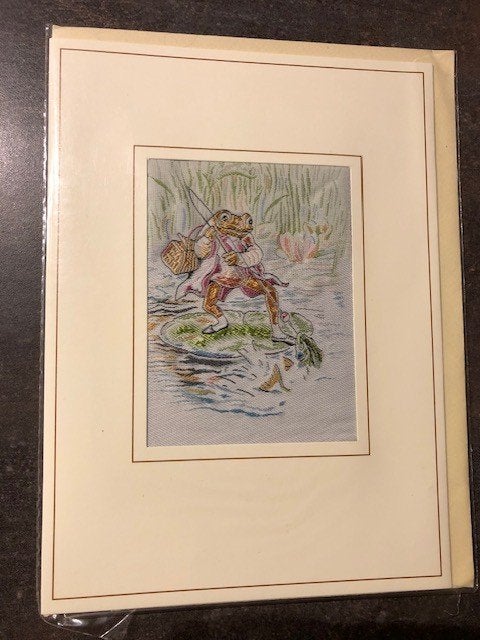 Beatrix Potter Kaart Schilderijtje Kikker Jeremy Fisher, Ophalen of Verzenden, Nieuw, Dier