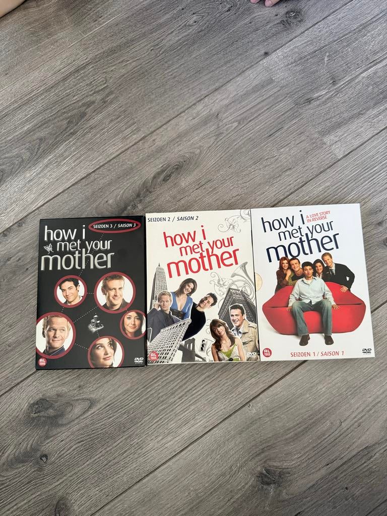 How I Met Your Mother DVD Seizoen 1, 2 en 3, Alle leeftijden, Boxset, Ophalen of Verzenden, Zo goed als nieuw