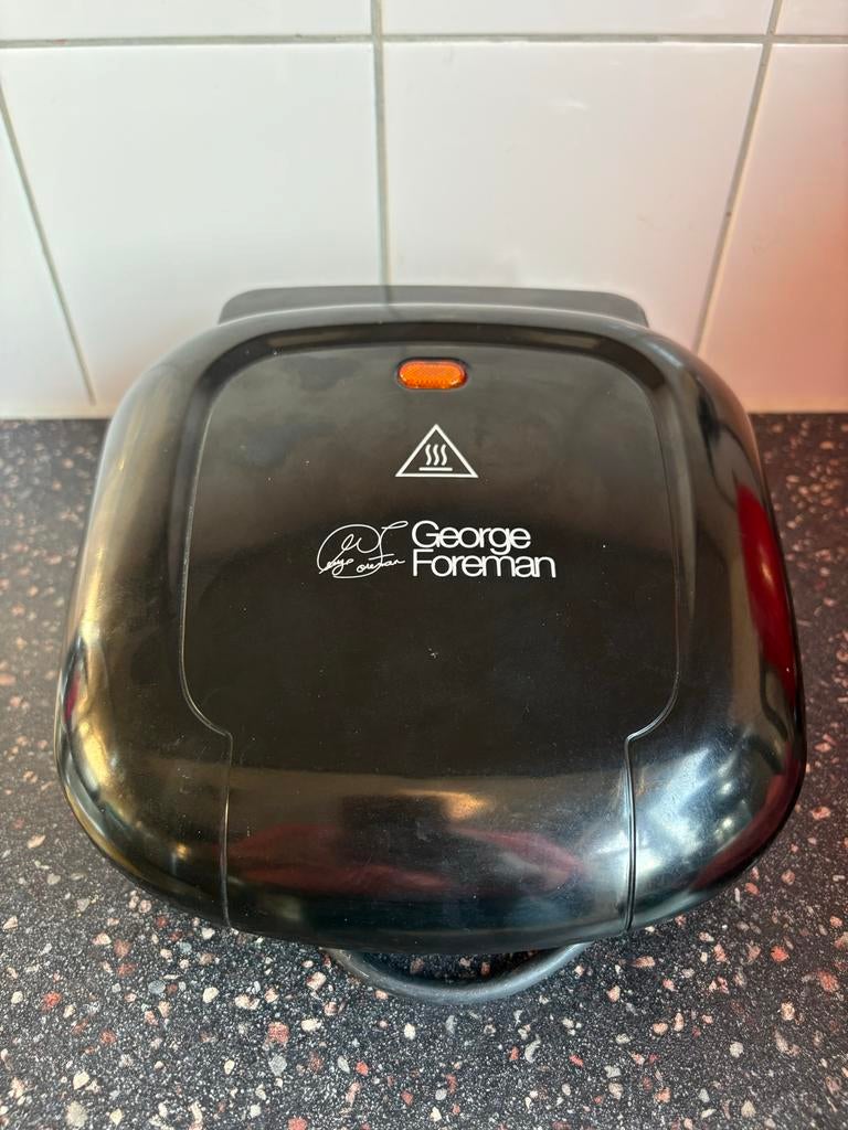 George Foreman Grill - Compacte en handige contactgrill, Ophalen of Verzenden, Gebruikt