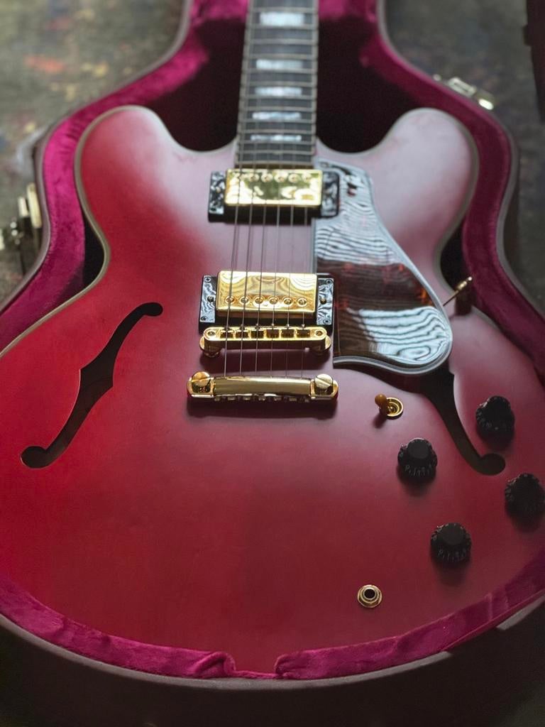 Epiphone ES-355, inspired by Gibson custom 1959, Muziek en Instrumenten, Snaarinstrumenten | Gitaren | Elektrisch, Ophalen, Zo goed als nieuw