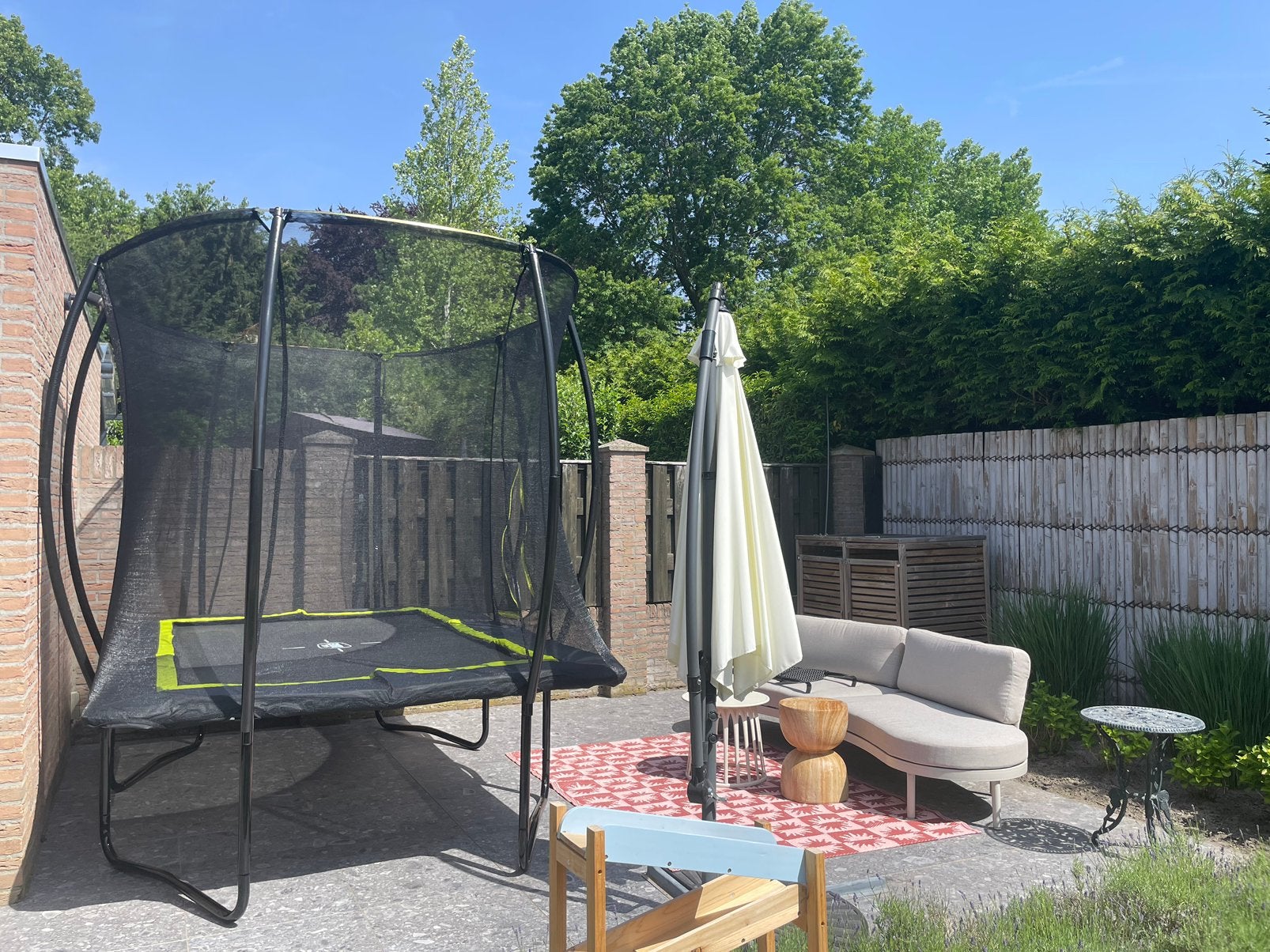 Exit trampoline family 305x214, Ophalen, Nieuw