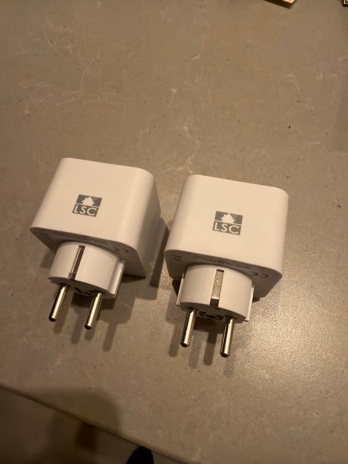 2x LSC Smart Connect WiFi Smart Plug - Slimme Stekker, Computers en Software, Ophalen of Verzenden, Zo goed als nieuw