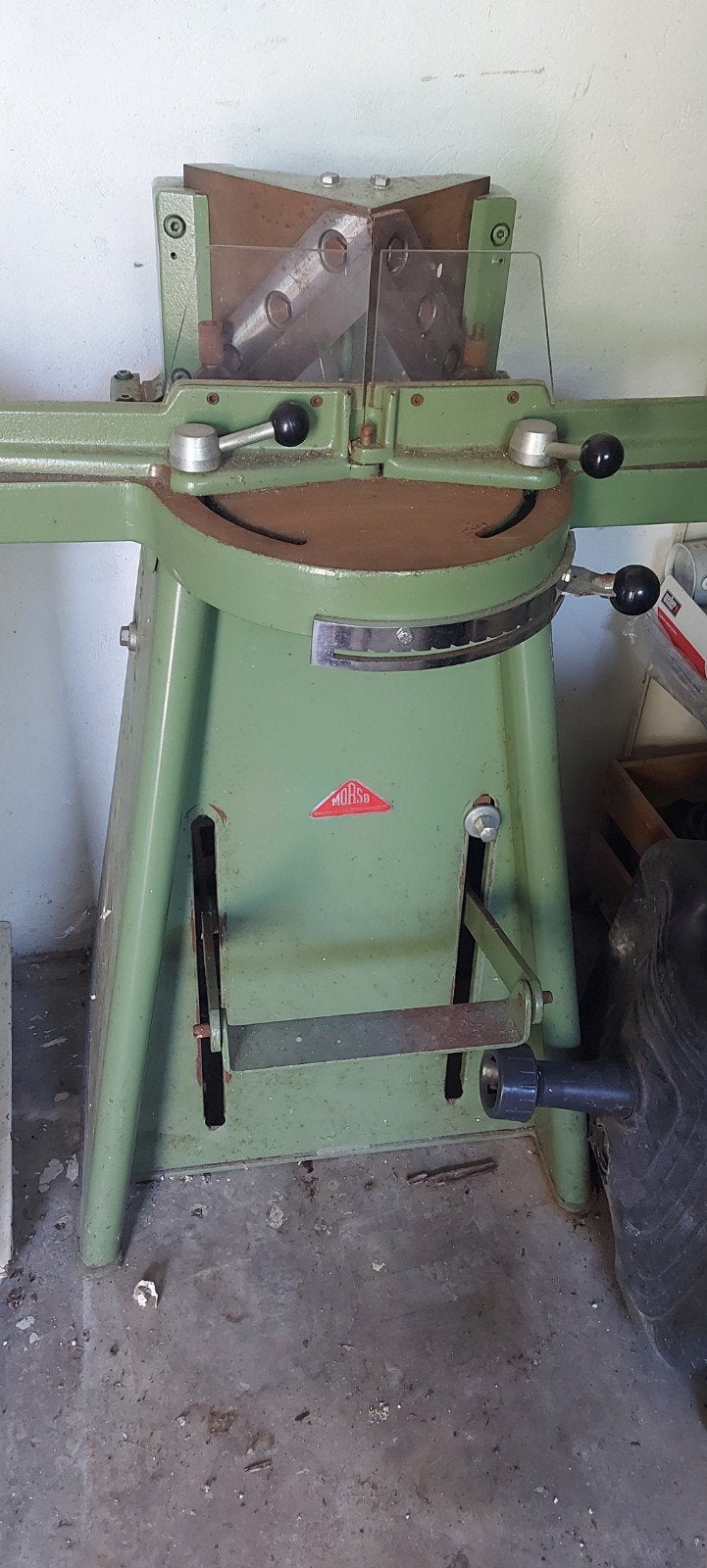Morso Model F lijsten stans compleet in zeer goede staat., Ophalen, Gebruikt, 70 mm of meer, Morso
