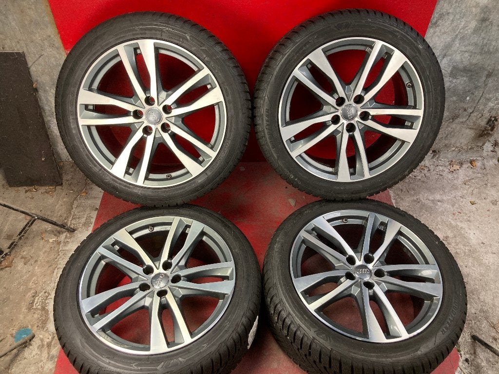 Winterbanden Audi A6 2018 - 2025 255/45R19 Goodyear, Auto-onderdelen, 19 inch, Audi, Gebruikt, 255 mm