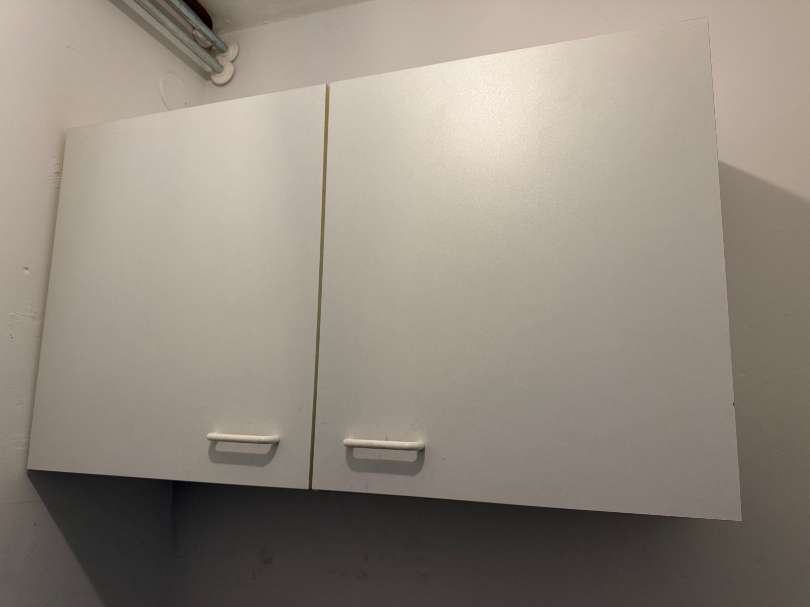 Bovenkast 100x58x35cm, Ophalen, Gebruikt, Wit, Overige typen