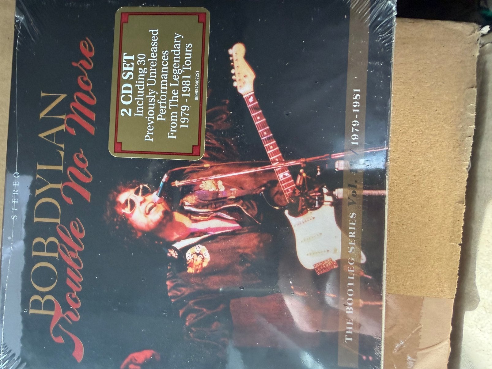 2 cd box bob dylan trouble no more geseald, Cd's en Dvd's, Ophalen of Verzenden, Zo goed als nieuw, Poprock