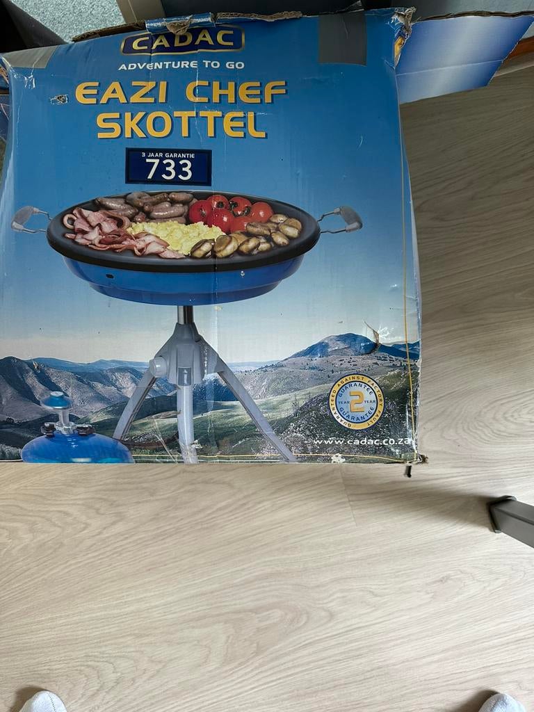 Skottel braai, Ophalen, Gebruikt
