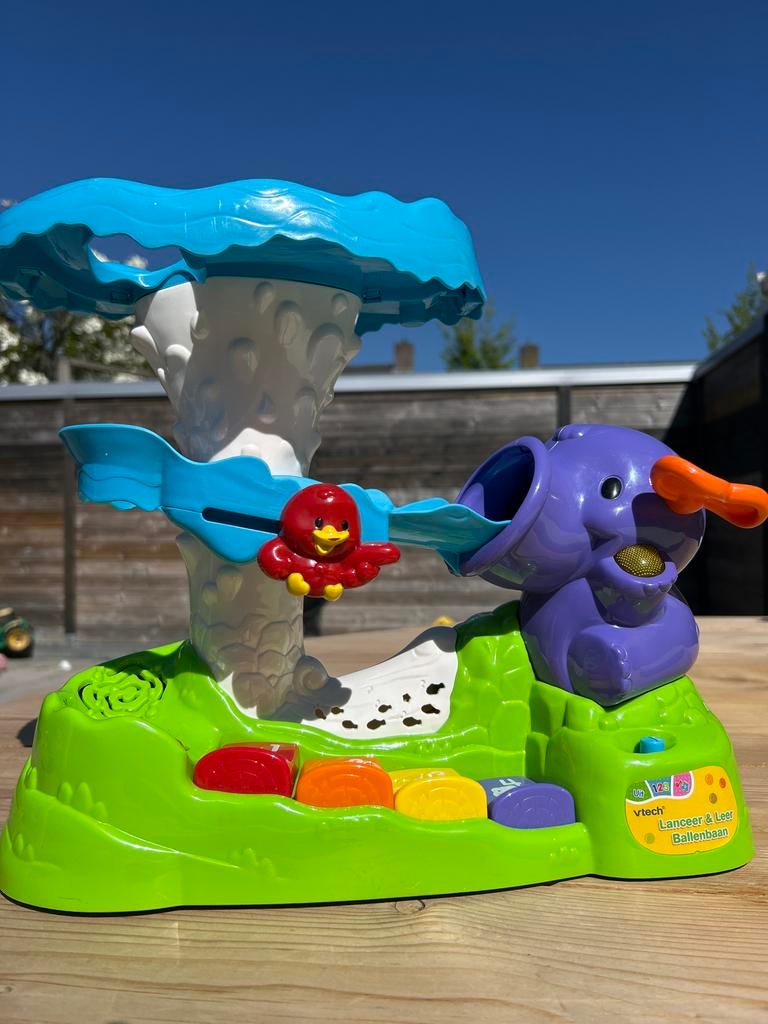 VTech Lanceer & Leer Ballenbaan - Interactief Speelgoed, Kinderen en Baby's, Speelgoed | Vtech, Ophalen, Zo goed als nieuw, 6 maanden tot 2 jaar