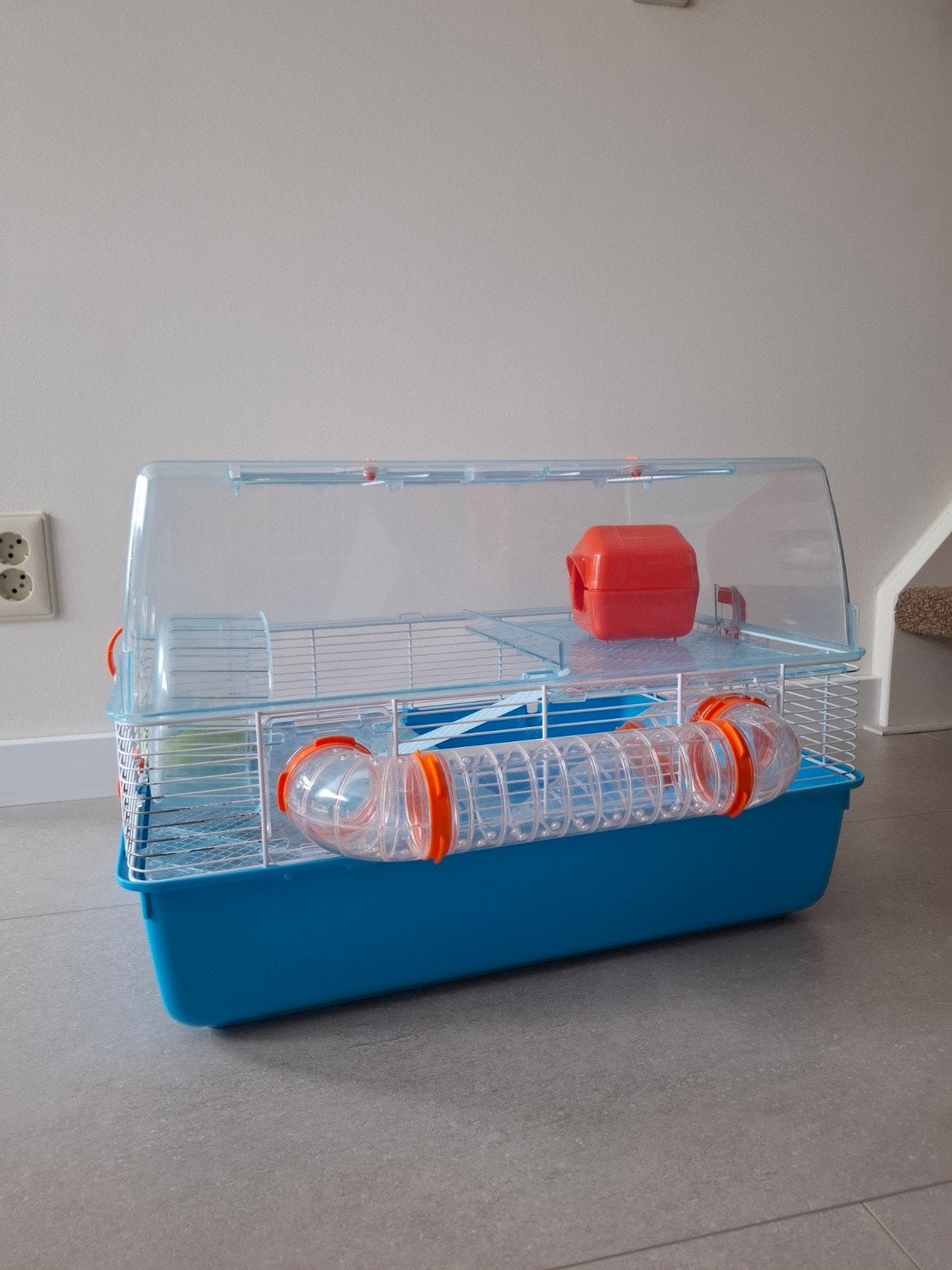 Hamsterkooi met toebehoren, Kooi, Gebruikt, Minder dan 75 cm, Hamster
