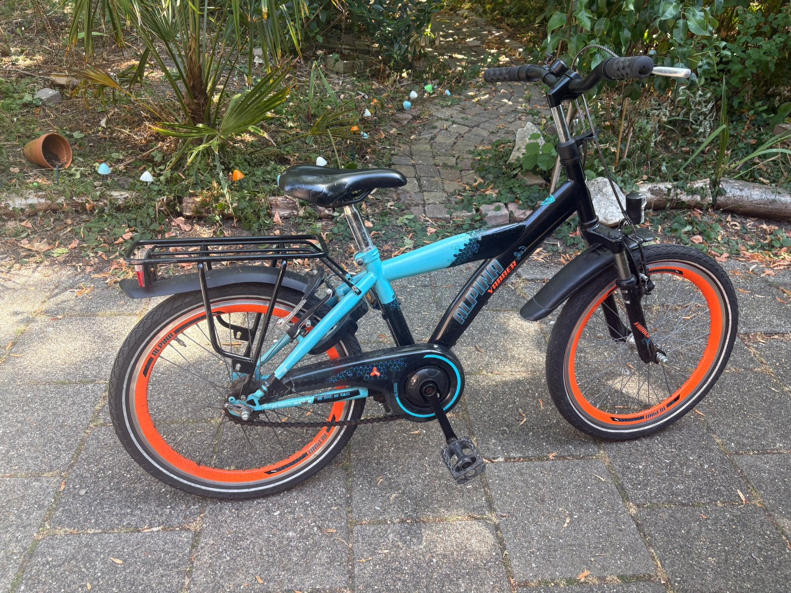 Kinder fiets alpina yabber, Ophalen, Gebruikt, 16 inch