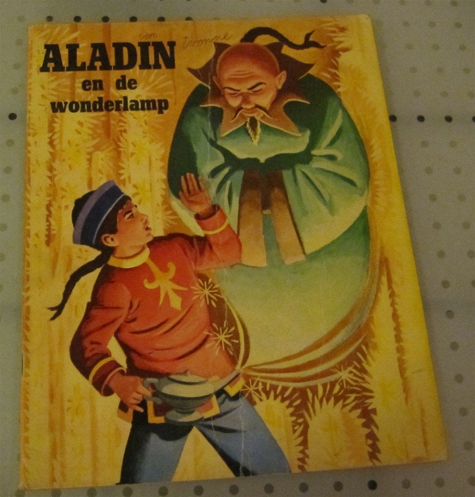 Aladin en de wonderlamp, Eén stripboek, Ophalen of Verzenden, Gelezen